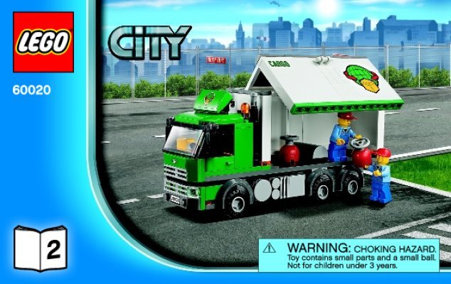 Istruzioni per la Costruzione - LEGO - 60020 - Cargo Truck: Page 1