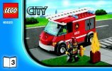 Istruzioni per la Costruzione - LEGO - City - 60023 - LEGO® City Starter-Set: Page 1