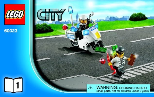 Istruzioni per la Costruzione - LEGO - City - 60023 - LEGO® City Starter-Set: Page 1