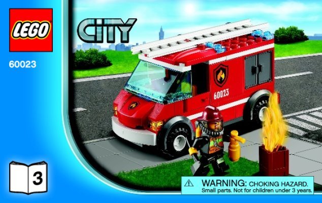 Istruzioni per la Costruzione - LEGO - City - 60023 - LEGO® City Starter-Set: Page 1