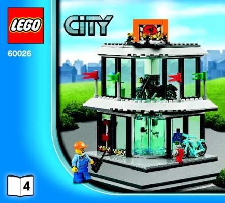 Istruzioni per la Costruzione - LEGO - City - 60026 - Piazza della città: Page 1