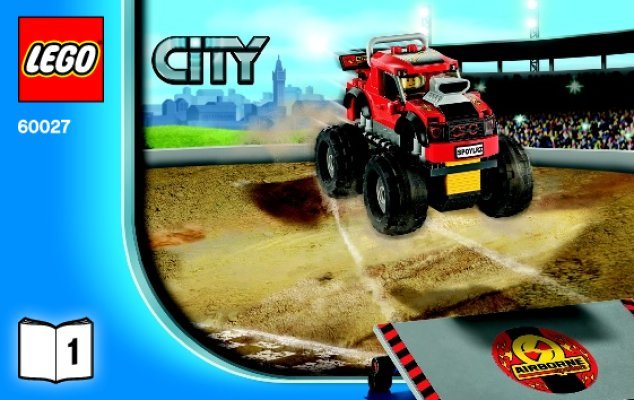 Istruzioni per la Costruzione - LEGO - 60027 - Monster Truck Transporter: Page 1