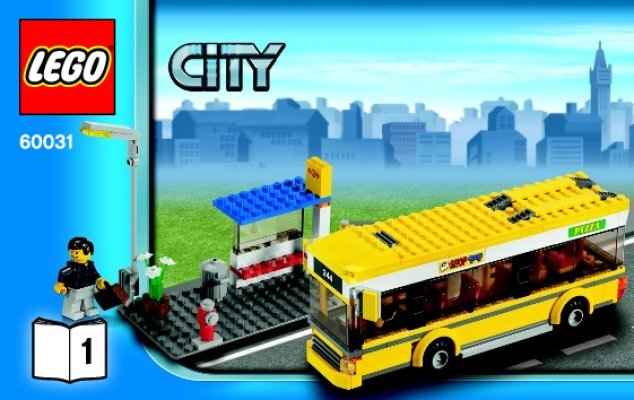 Istruzioni per la Costruzione - LEGO - 60031 - City Corner: Page 1