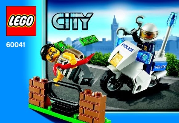 Istruzioni per la Costruzione - LEGO - City - 60041 - Caccia al ladro: Page 1