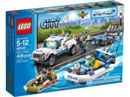 LEGO - City - 60045 - Gommone della Polizia