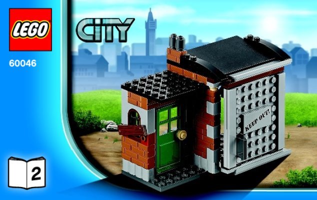 Istruzioni per la Costruzione - LEGO - City - 60046 - Elicottero di sorveglianza: Page 1