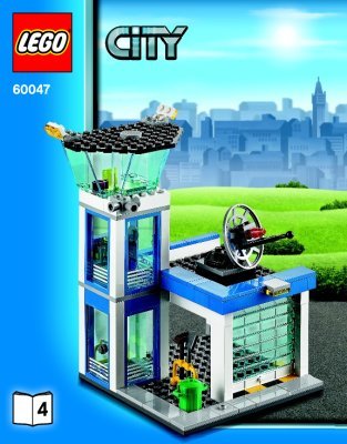 Istruzioni per la Costruzione - LEGO - City - 60047 - Stazione della Polizia: Page 1