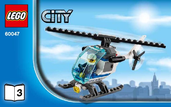 Istruzioni per la Costruzione - LEGO - City - 60047 - Stazione della Polizia: Page 1