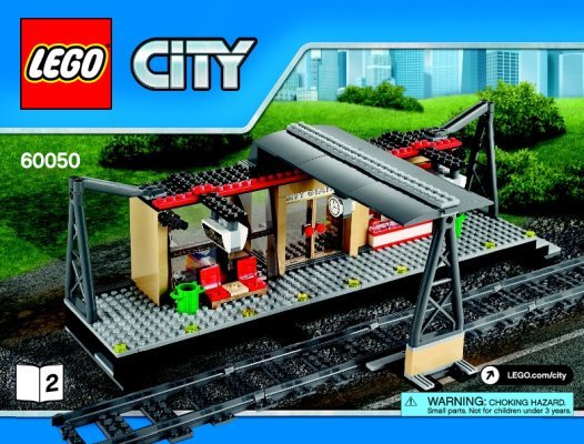 Istruzioni per la Costruzione - LEGO - City - 60050 - Stazione ferroviaria: Page 1