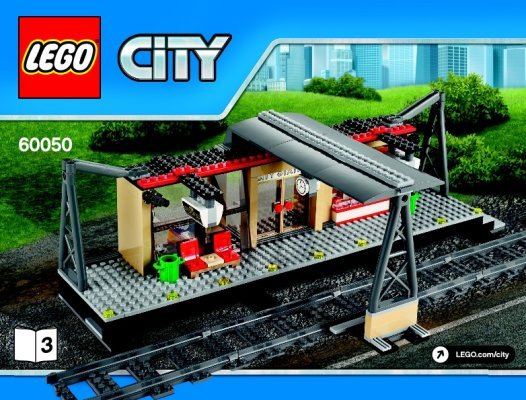 Istruzioni per la Costruzione - LEGO - City - 60050 - Stazione ferroviaria: Page 1