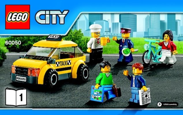 Istruzioni per la Costruzione - LEGO - City - 60050 - Stazione ferroviaria: Page 1