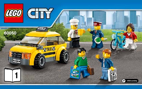 Istruzioni per la Costruzione - LEGO - City - 60050 - Stazione ferroviaria: Page 1