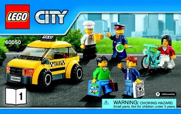 Istruzioni per la Costruzione - LEGO - City - 60050 - Stazione ferroviaria: Page 1