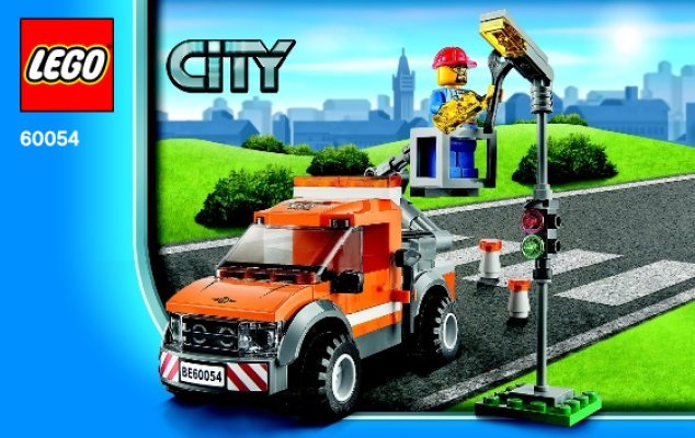 Istruzioni per la Costruzione - LEGO - City - 60054 - Camion della manutenzione stradale: Page 1