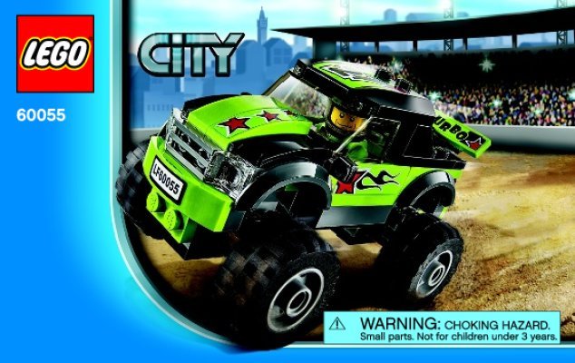 Istruzioni per la Costruzione - LEGO - City - 60055 - Monster Truck: Page 1