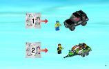 Istruzioni per la Costruzione - LEGO - City - 60058 - SUV con moto d'acqua: Page 3