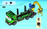 Istruzioni per la Costruzione - LEGO - City - 60059 - Trasportatore di tronchi: Page 73