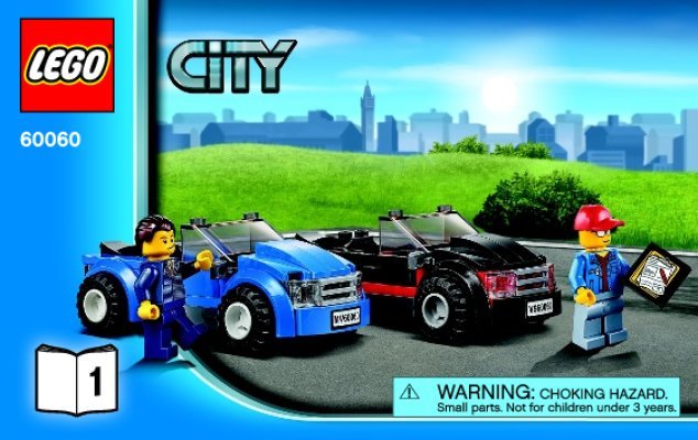 Istruzioni per la Costruzione - LEGO - City - 60060 - Camion Autotrasportatore: Page 1