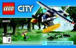 Istruzioni per la Costruzione - LEGO - City - 60070 - Inseguimento sull'idrovolante: Page 1