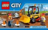 Istruzioni per la Costruzione - LEGO - City - 60072 - Starter set cantiere da demolizione: Page 1