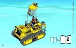 Istruzioni per la Costruzione - LEGO - City - 60074 - Bulldozer: Page 80