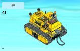 Istruzioni per la Costruzione - LEGO - City - 60074 - Bulldozer: Page 76