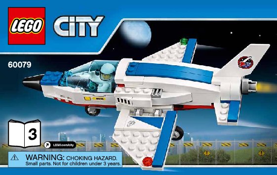 Istruzioni per la Costruzione - LEGO - City - 60079 - Trasportatore di jet: Page 1