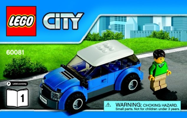 Istruzioni per la Costruzione - LEGO - City - 60081 - Pickup carro attrezzi: Page 1