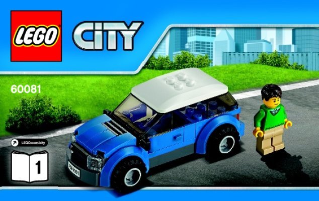 Istruzioni per la Costruzione - LEGO - City - 60081 - Pickup carro attrezzi: Page 1