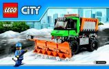 Istruzioni per la Costruzione - LEGO - City - 60083 - Spazzaneve: Page 1