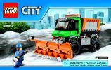 Istruzioni per la Costruzione - LEGO - City - 60083 - Spazzaneve: Page 1