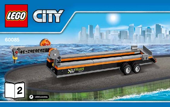 Istruzioni per la Costruzione - LEGO - City - 60085 - 4x4 trasporta motoscafo: Page 1