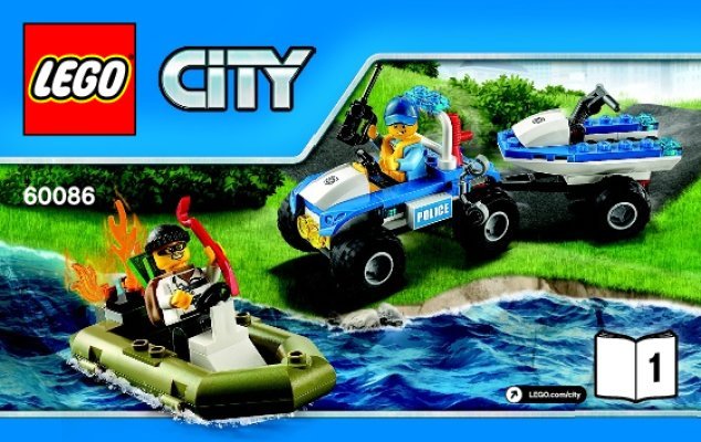 Istruzioni per la Costruzione - LEGO - City - 60086 - Starter set LEGO® City: Page 1