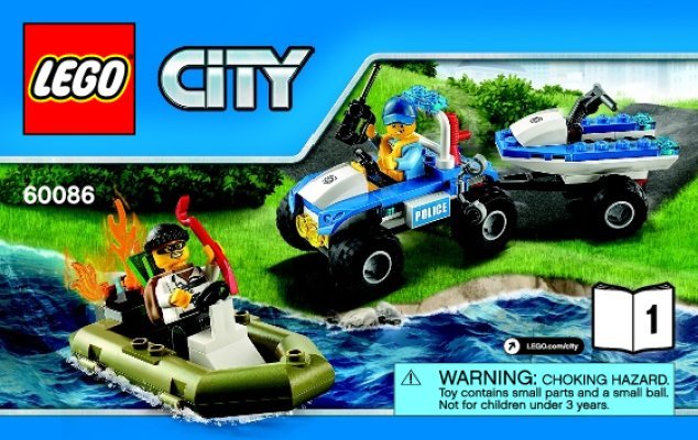 Istruzioni per la Costruzione - LEGO - City - 60086 - Starter set LEGO® City: Page 1