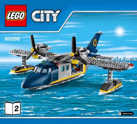 Istruzioni per la Costruzione - LEGO - City - 60096 - Base sottomarina: Page 1