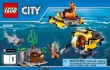 Istruzioni per la Costruzione - LEGO - City - 60096 - Base sottomarina: Page 1