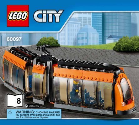 Istruzioni per la Costruzione - LEGO - City - 60097 - Piazza della città: Page 1