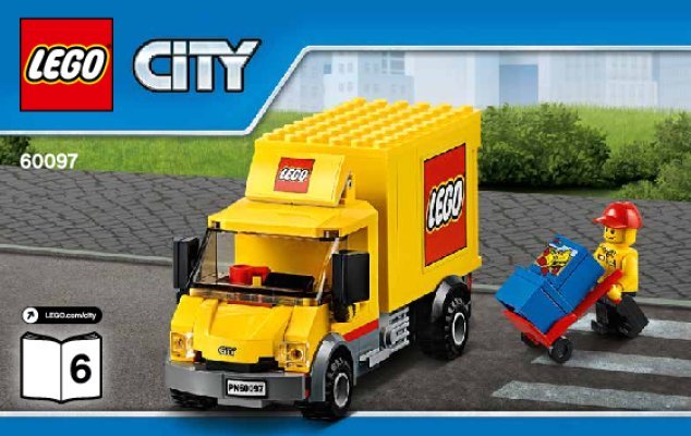 Istruzioni per la Costruzione - LEGO - City - 60097 - Piazza della città: Page 1