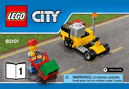 Istruzioni per la Costruzione - LEGO - City - 60101 - Aereo da carico: Page 1