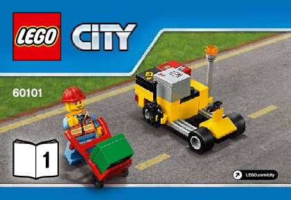 Istruzioni per la Costruzione - LEGO - City - 60101 - Aereo da carico: Page 1