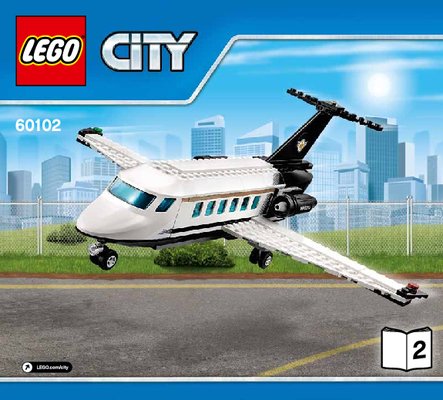 Istruzioni per la Costruzione - LEGO - City - 60102 - Servizio VIP aeroportuale: Page 1