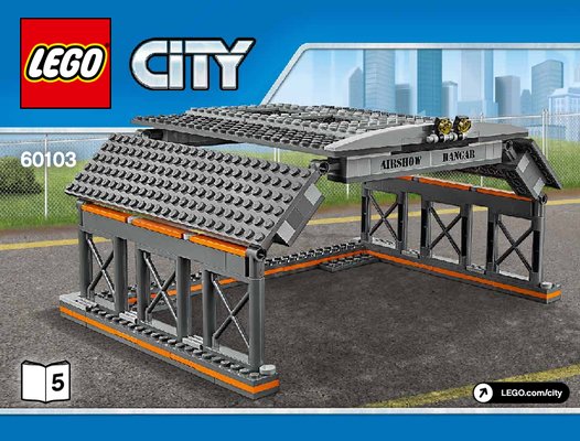 Istruzioni per la Costruzione - LEGO - City - 60103 - Show aereo all' aeroporto