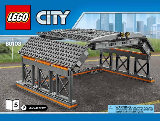 Istruzioni per la Costruzione - LEGO - City - 60103 - Show aereo all'aeroporto: Page 1