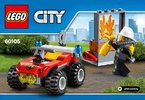 Istruzioni per la Costruzione - LEGO - City - 60105 - ATV dei pompieri: Page 1