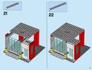 Istruzioni per la Costruzione - LEGO - City - 60110 - Caserma dei pompieri: Page 19