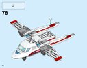 Istruzioni per la Costruzione - LEGO - City - 60116 - Aereo-ambulanza: Page 70