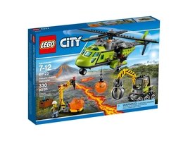 LEGO - City - 60123 - Elicottero dei rifornimenti vulcanico