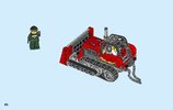 Istruzioni per la Costruzione - LEGO - 60140 - Bulldozer Break-in: Page 40