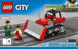 Istruzioni per la Costruzione - LEGO - City - 60140 - Rapina con il bulldozer: Page 1