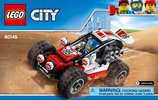 Istruzioni per la Costruzione - LEGO - 60145 - Buggy: Page 1